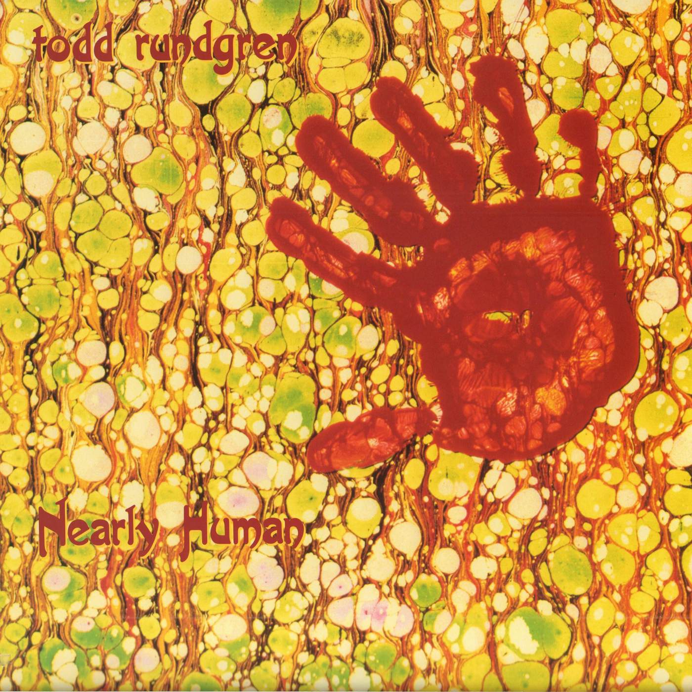 Todd Rundgren NEARLY HUMAN (180G/TRANSLUCENT YELLOW VINYL/LIMITED TOUR EDITION) Vinyl Record