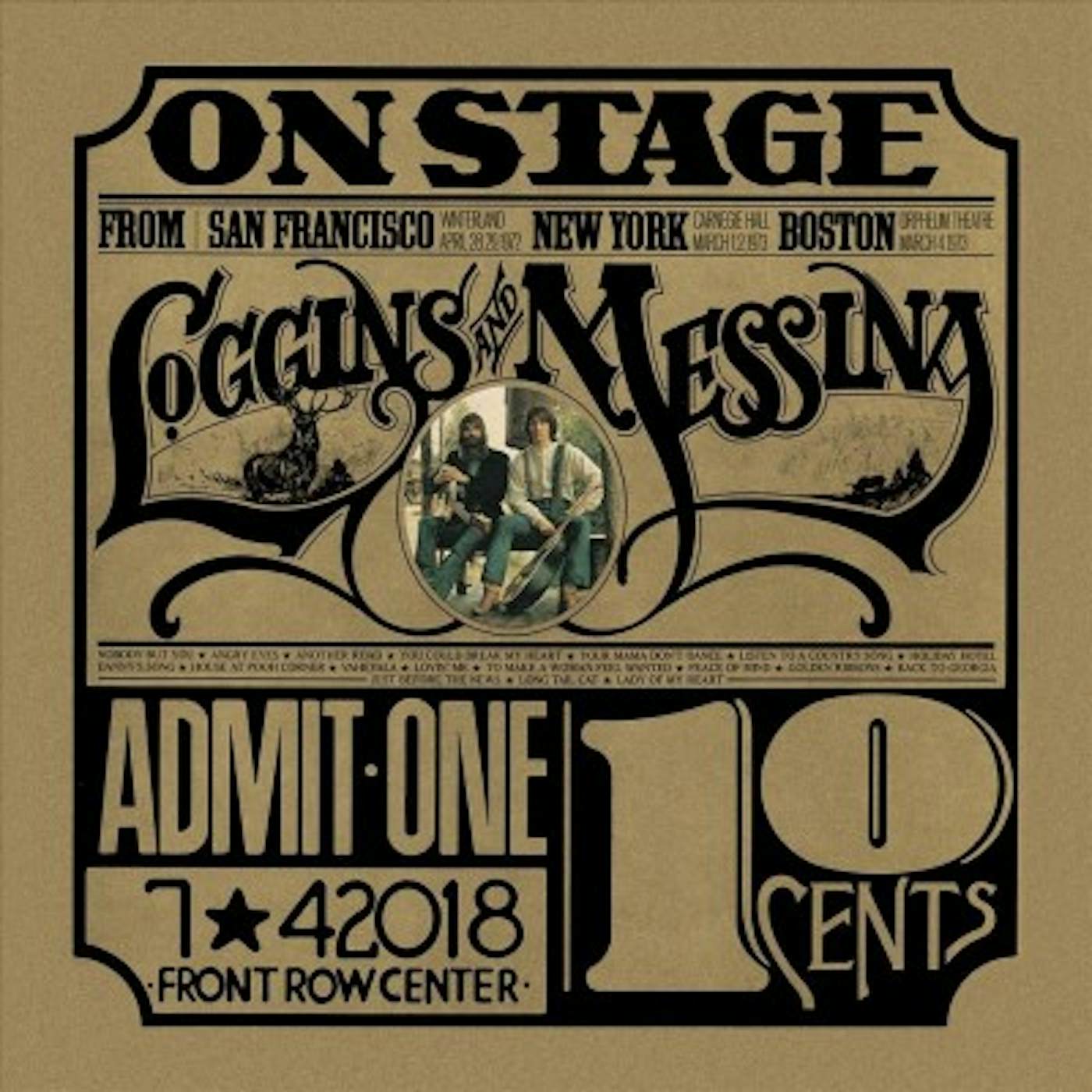 Loggins & Messina On Stage Vinyl Record