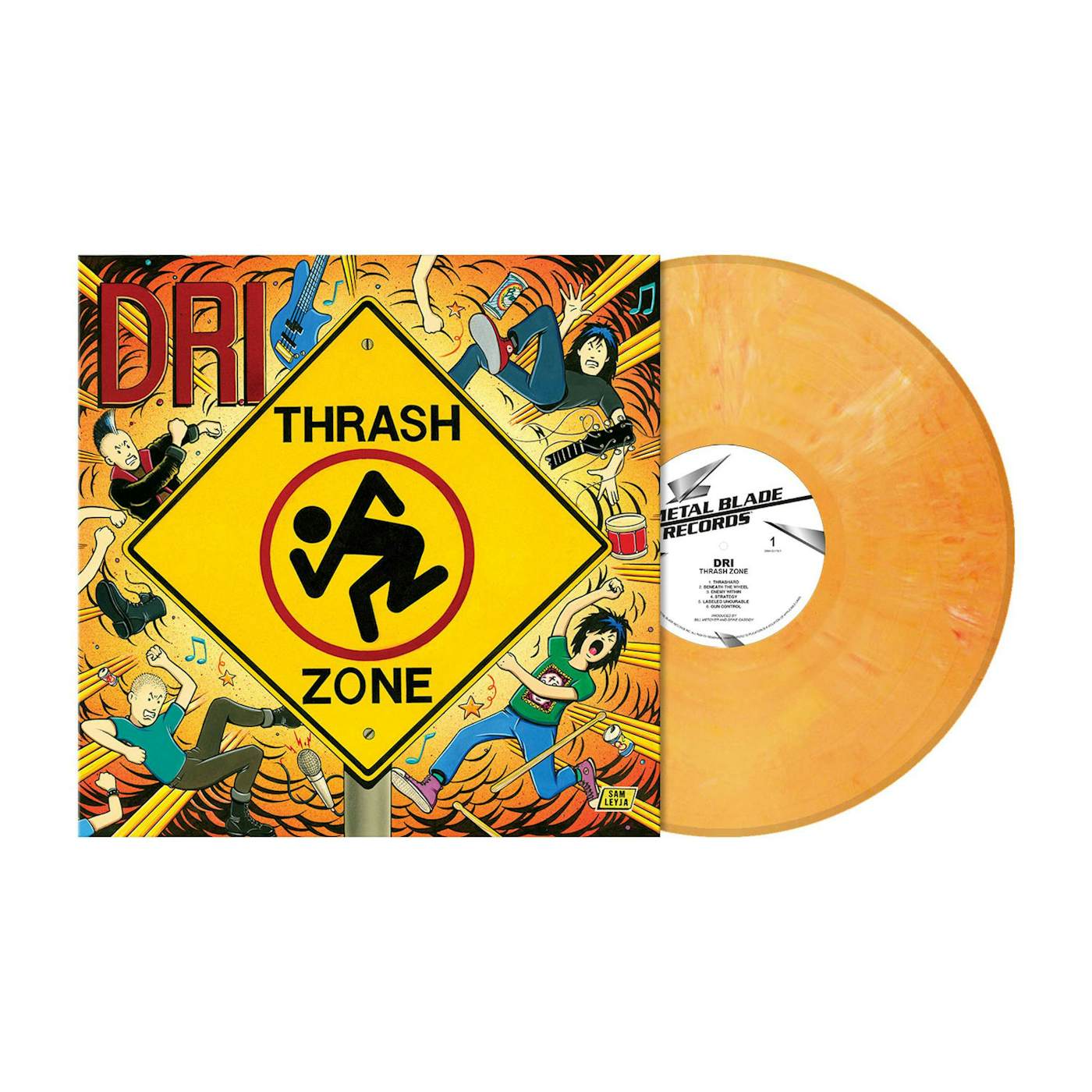 D.R.I. Thrash Zone Vinyl Record