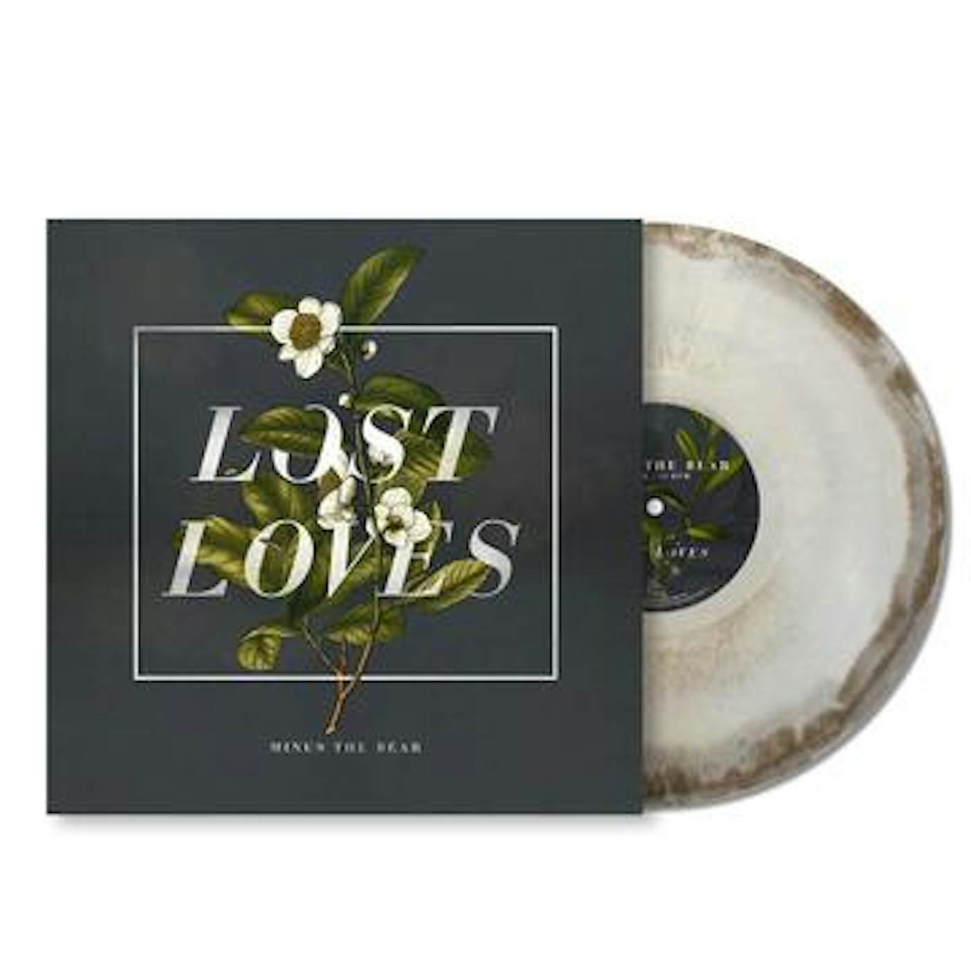 Minus the Bear LOST LOVES (GOLD & WHITE SWIRL VINYL) Vinyl Record
