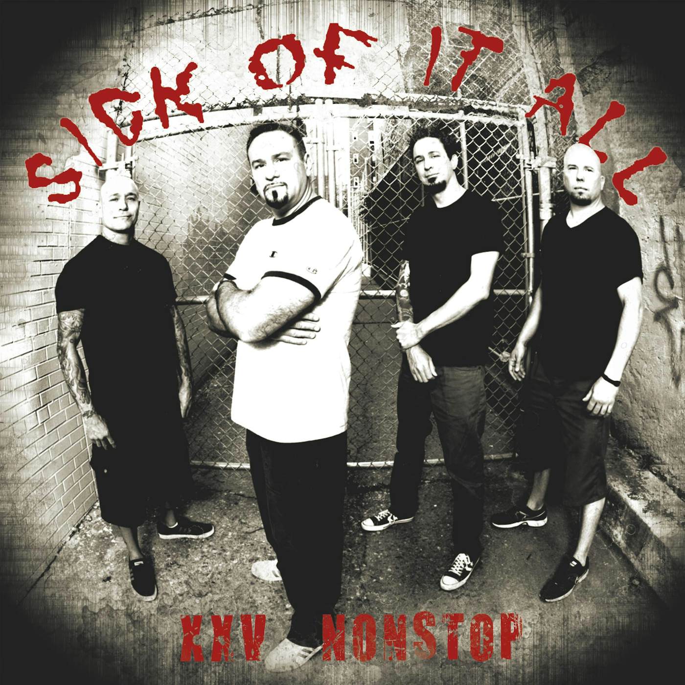 Sick Of It All NONSTOP (RED VINYL) Vinyl Record