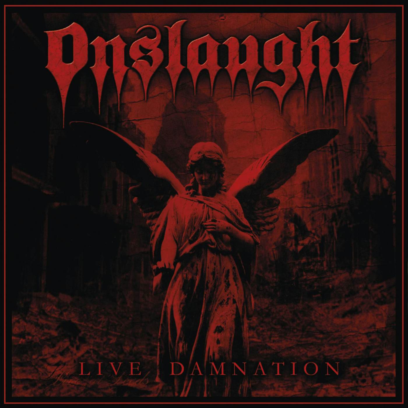 Onslaught LIVE DAMNATION (CLEAR VINYL/140G) Vinyl Record