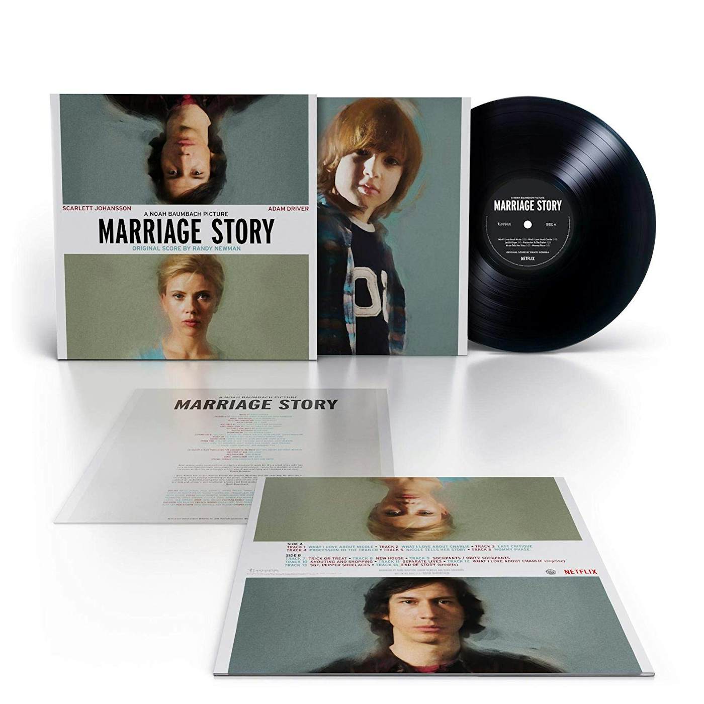 Randy Newman MARRIAGE STORY - Original Soundtrack Vinyl Record