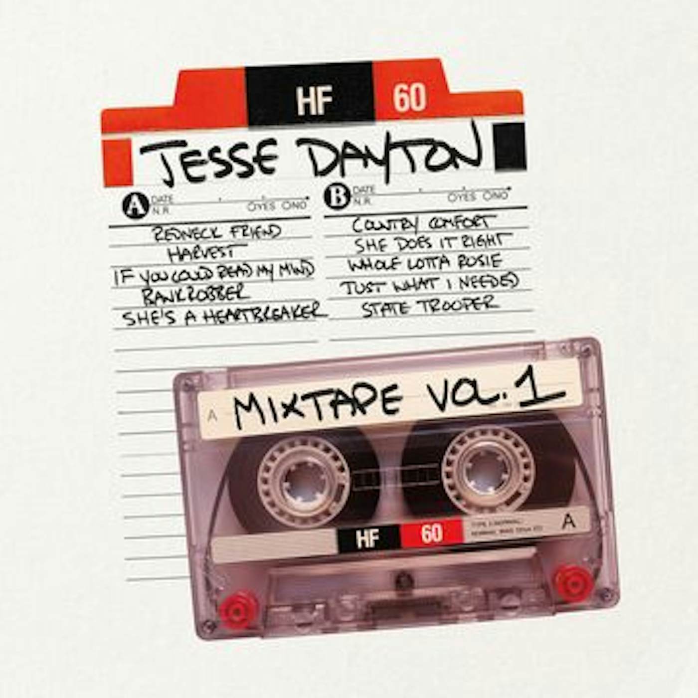 Jesse Dayton Mixtape Volume 1 Vinyl Record