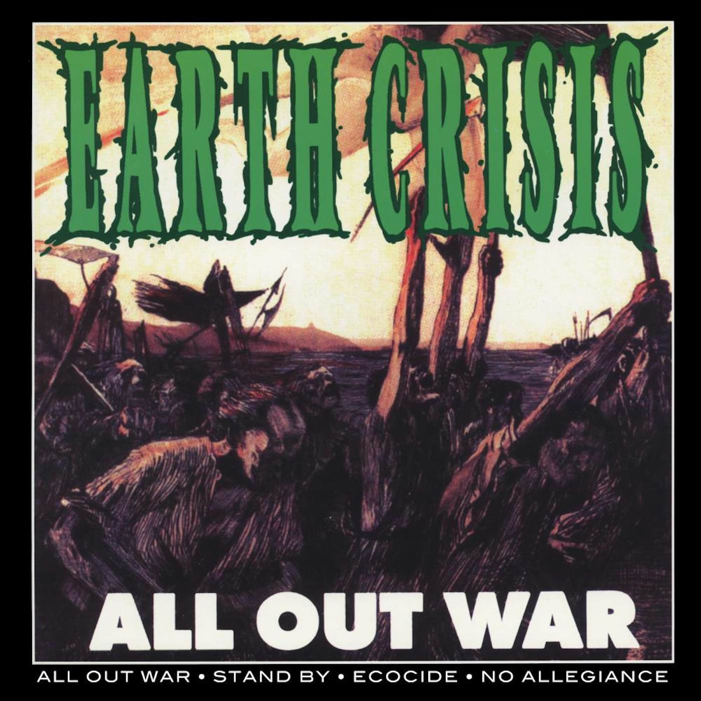 Earth Crisis All Out War/Firestorm Vinyl Record