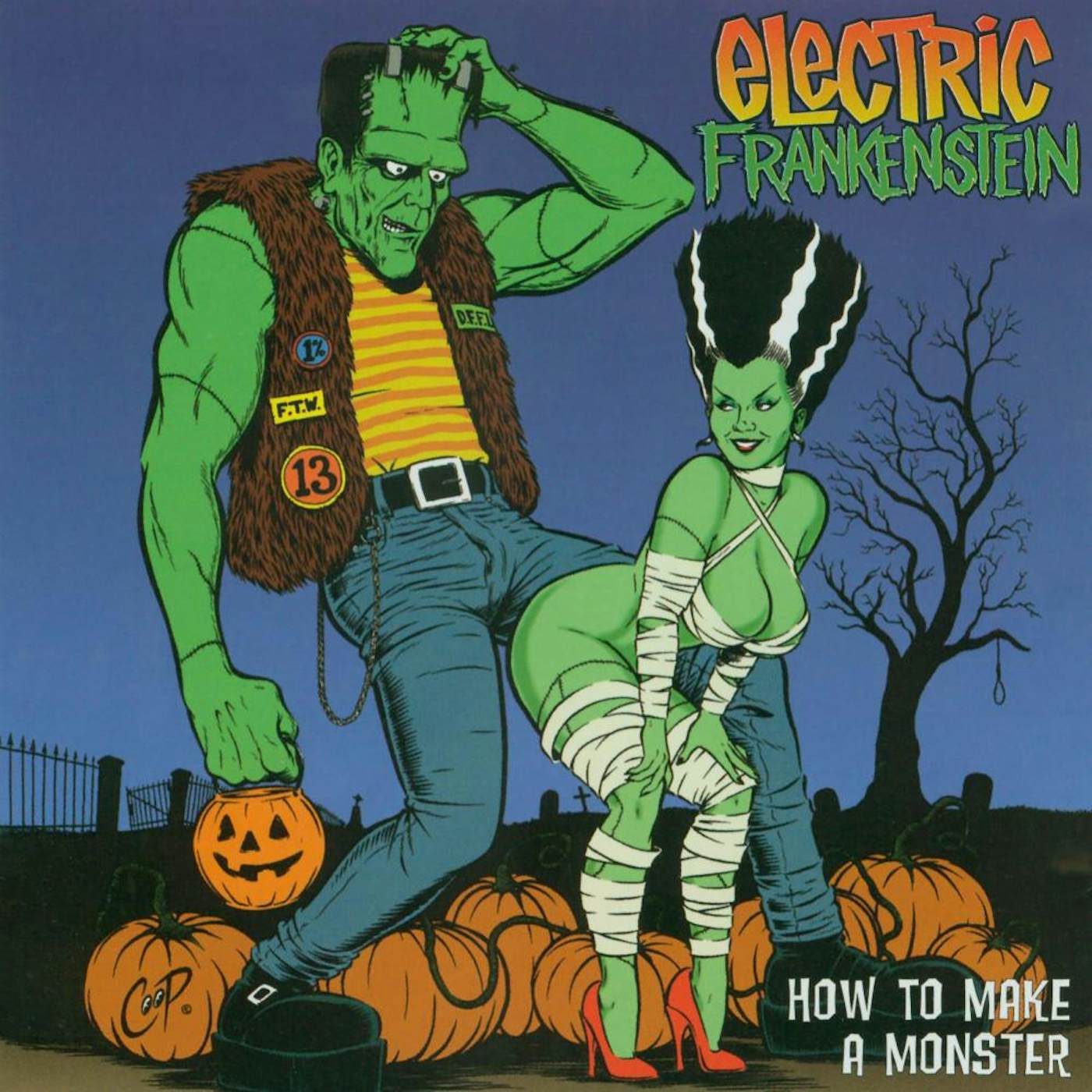 Electric Frankenstein HOW TO MAKE A MONSTER (20TH ANNIVERSARY EDITION) Vinyl Record