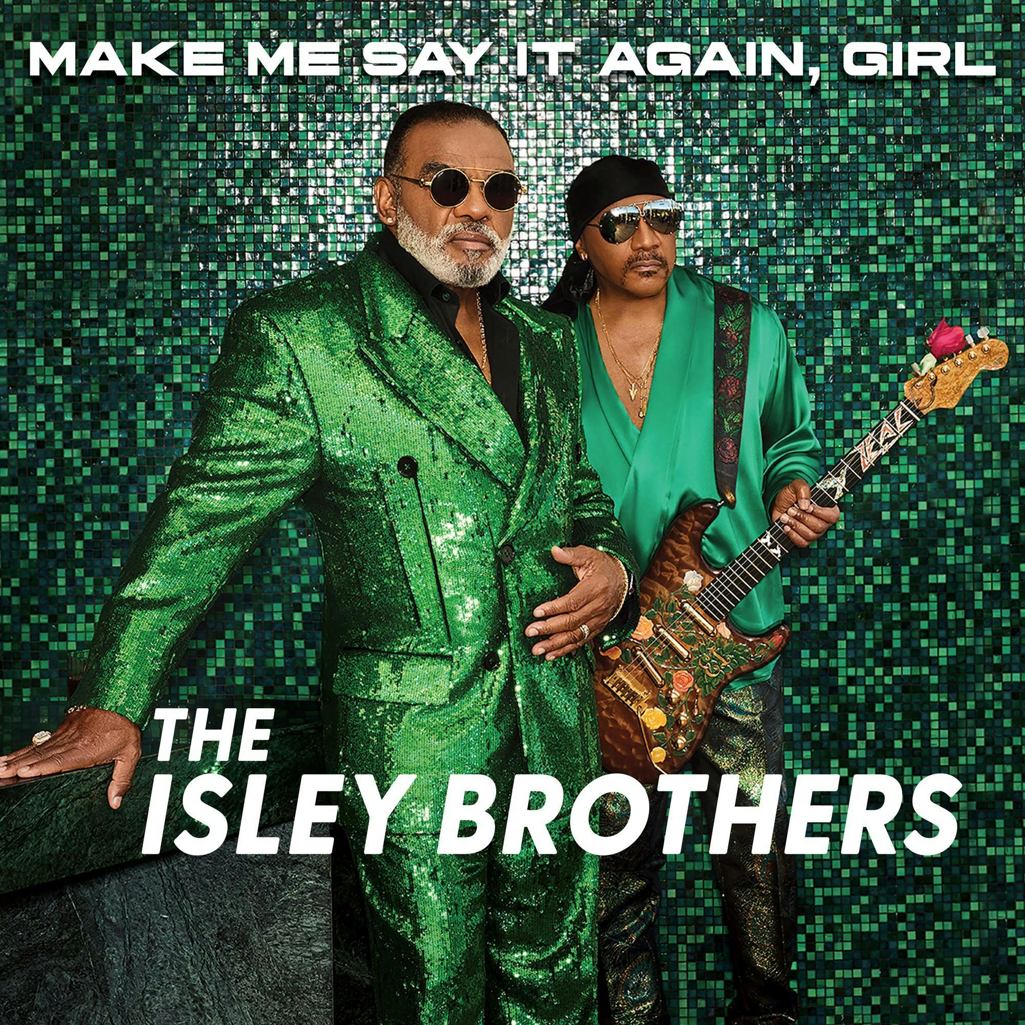 the-isley-brothers-make-me-say-it-again-girl-green-2-lp-vinyl-record