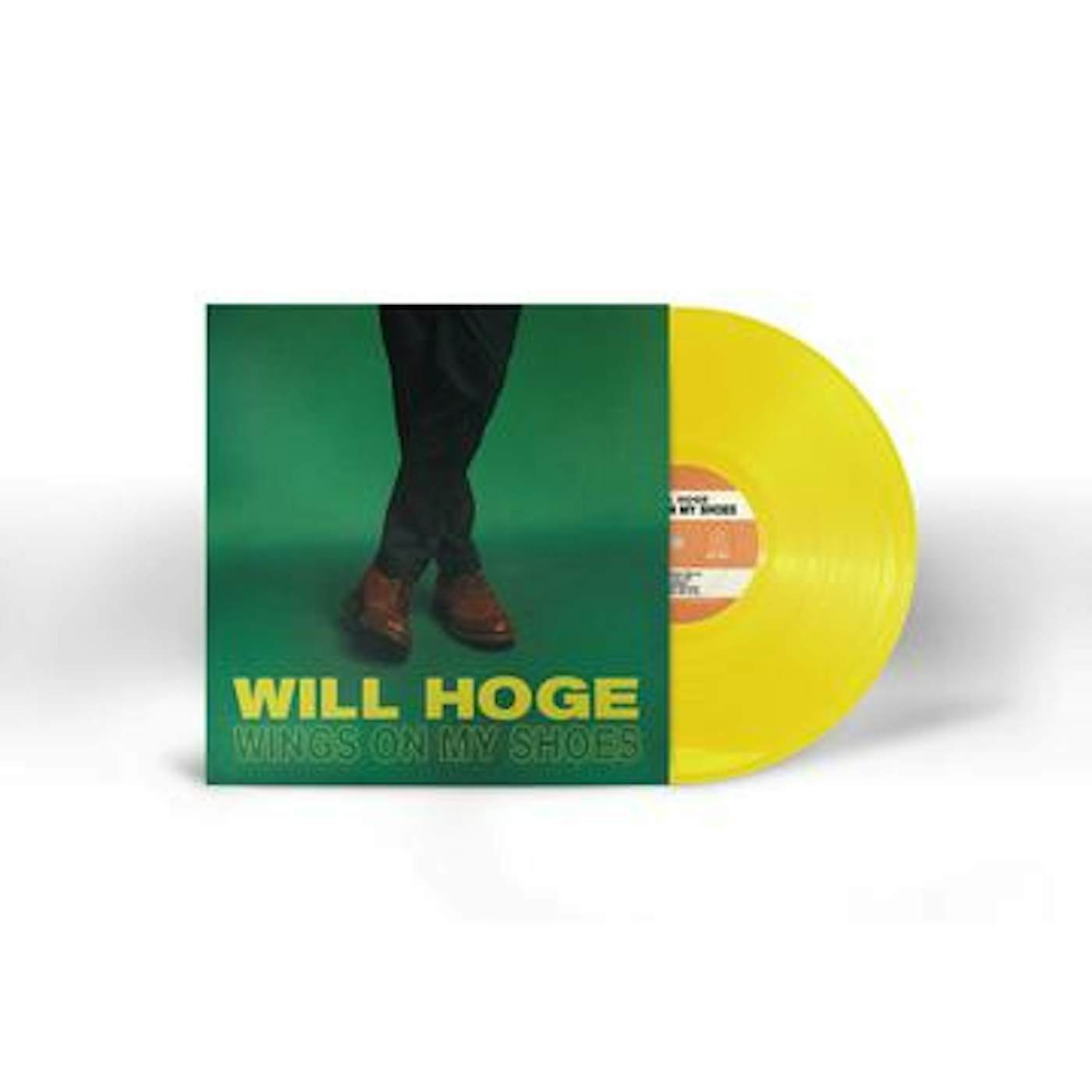 Will Hoge WINGS ON MY SHOES (CANARY YELLOW VINYL) Vinyl Record