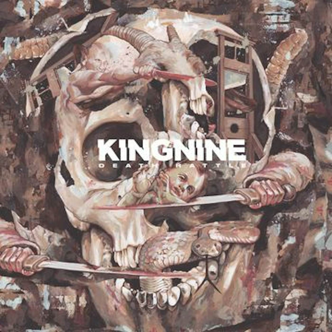 King Nine Death rattle Vinyl Record