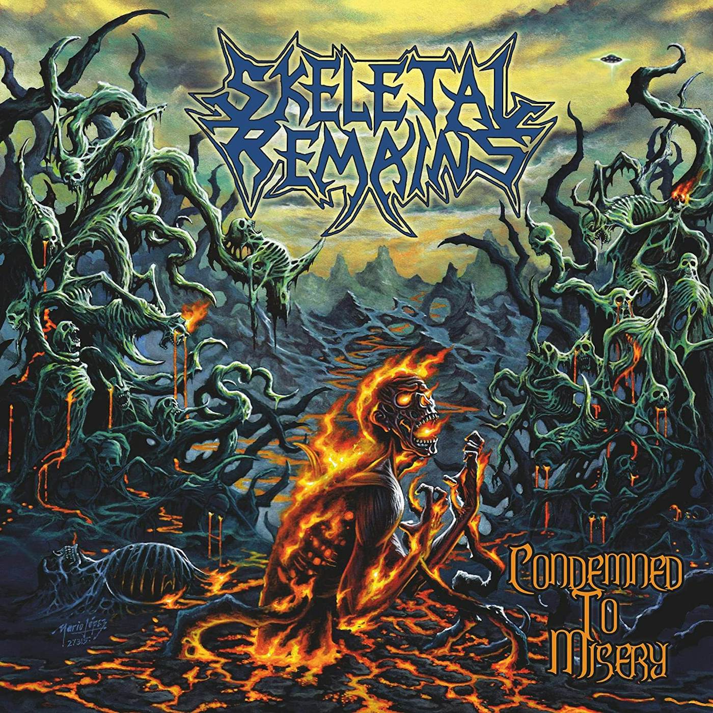 Skeletal Remains CONDEMNED TO MISERY (180G/REISSUE) Vinyl Record