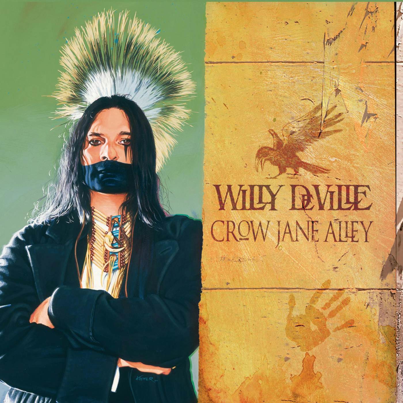 Willy DeVille Crow Jane Alley Vinyl Record