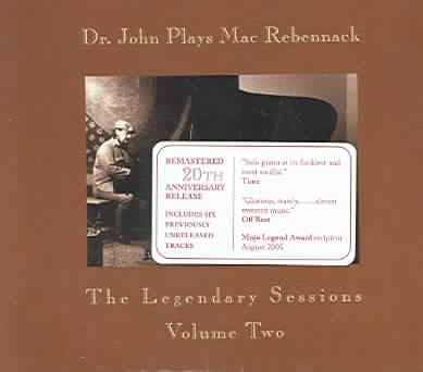 Dr. John Plays Mac Rebennack: The Legendary Sessions Volume Two CD
