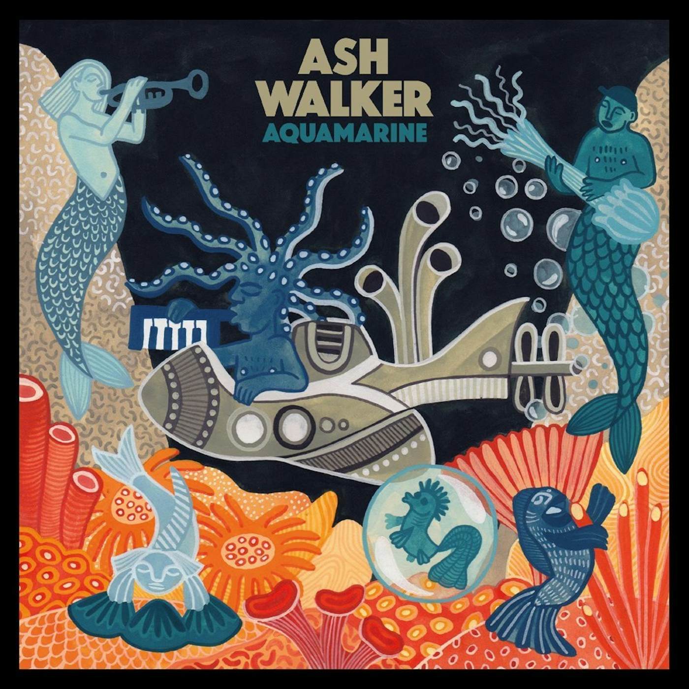 Ash Walker Aquamarine CD