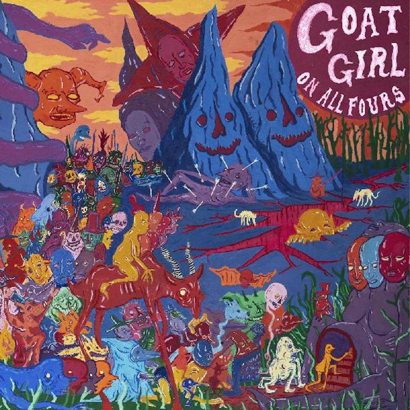 Goat Girl ON ALL FOURS CD