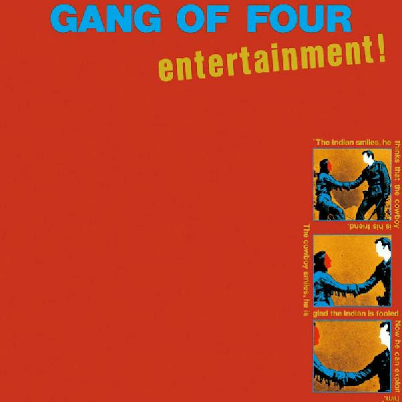 Gang Of Four ENTERTAINMENT Vinyl Record