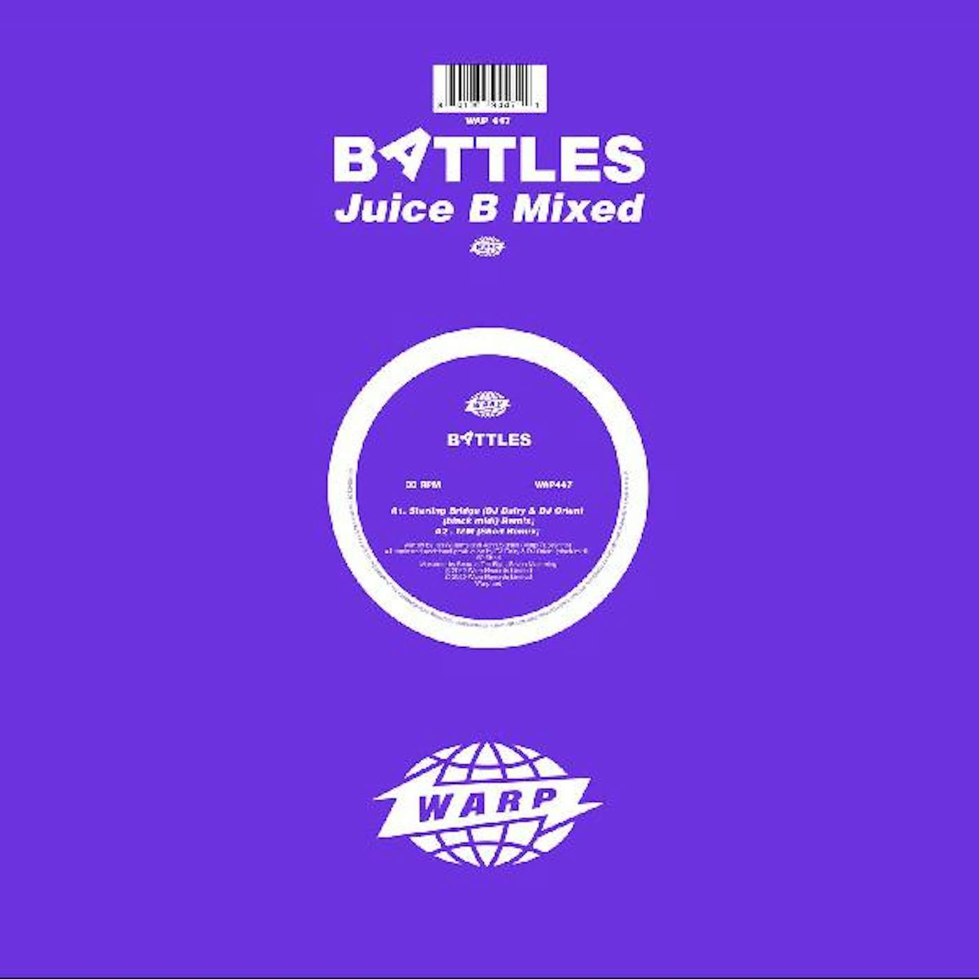 Battles Juice B Mixed Vinyl Record