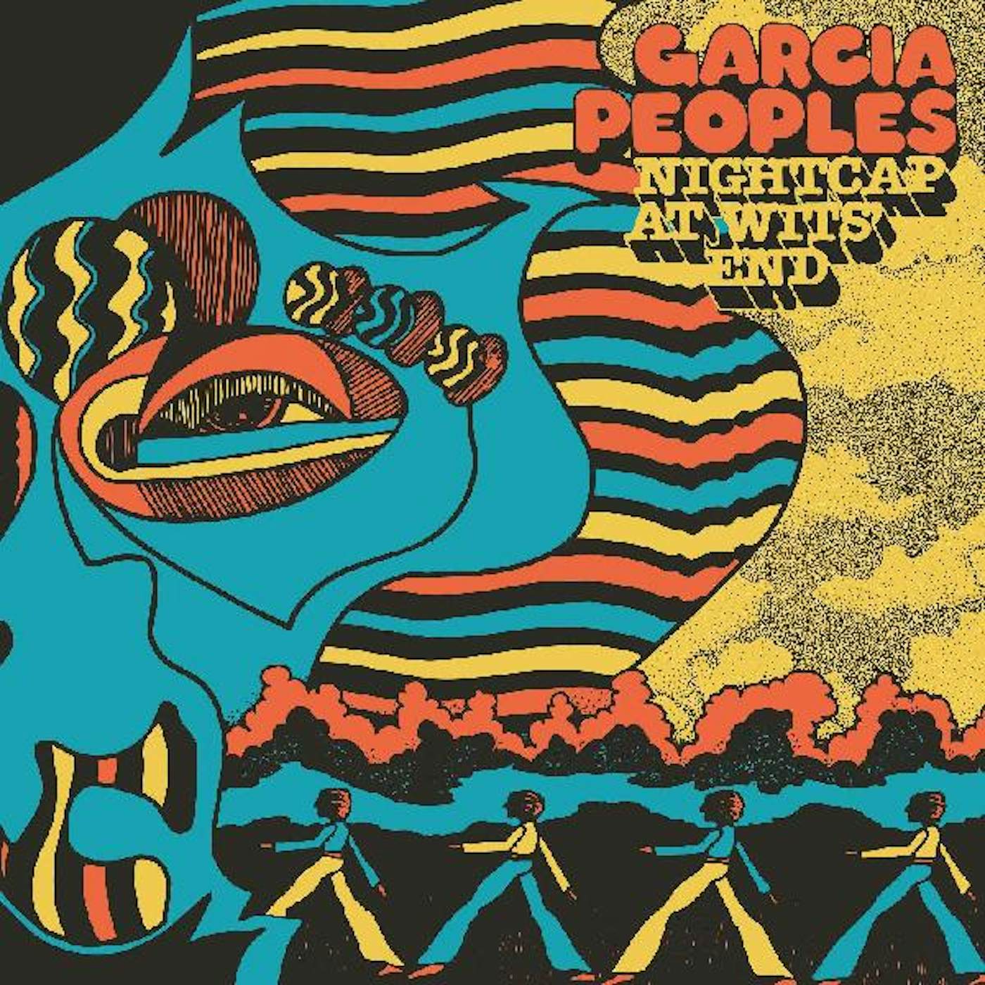 Garcia Peoples NIGHTCAP AT WITS' END (DL CARD) Vinyl Record