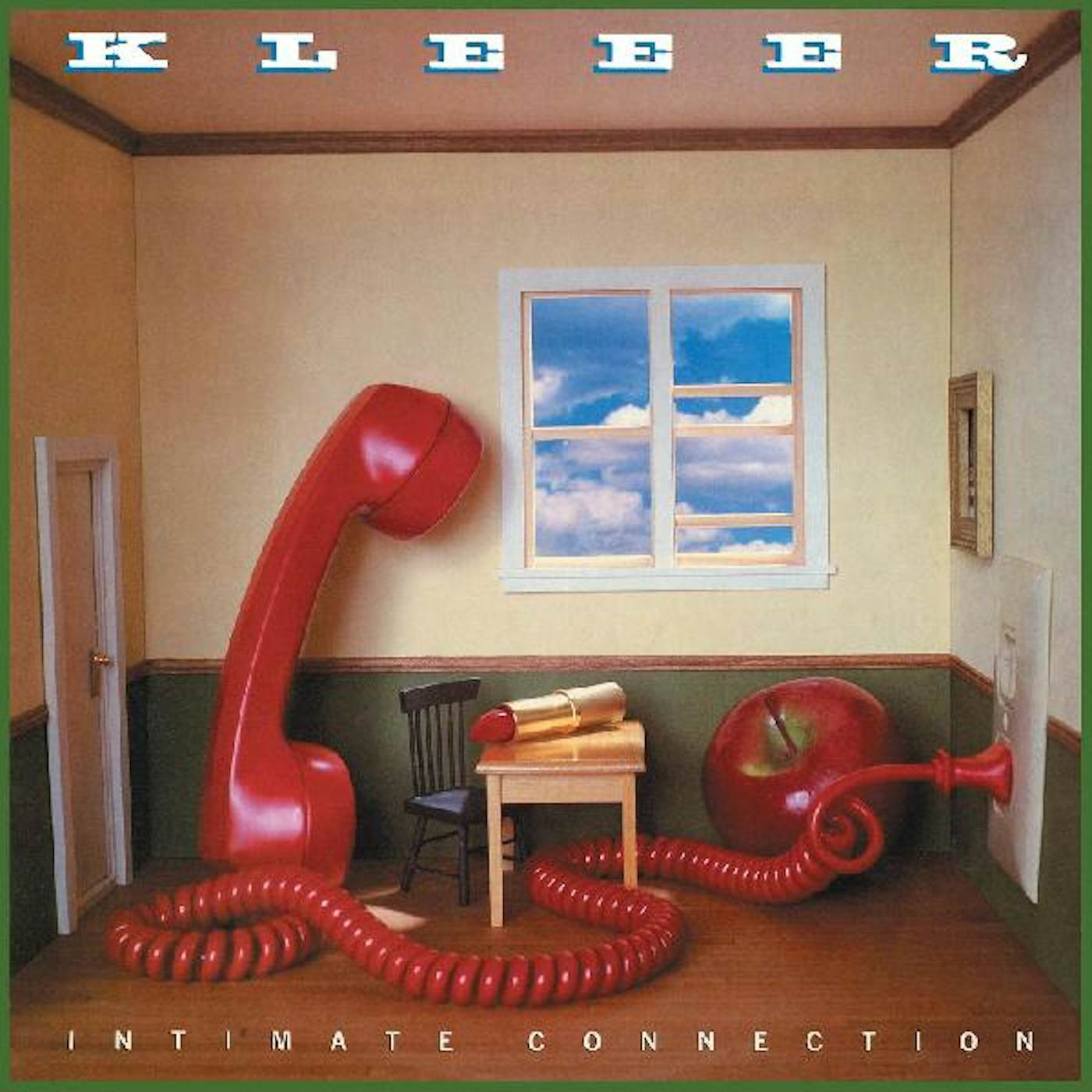 Kleeer INTIMATE CONNECTION (LIMITED RED TELEPHONE VINYL EDITION) Vinyl Record