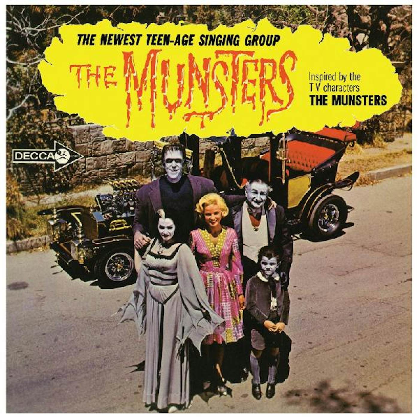 The Munsters (LIMITED ORANGE WITH BLACK SPLATTER VINYL EDITION) Vinyl Record