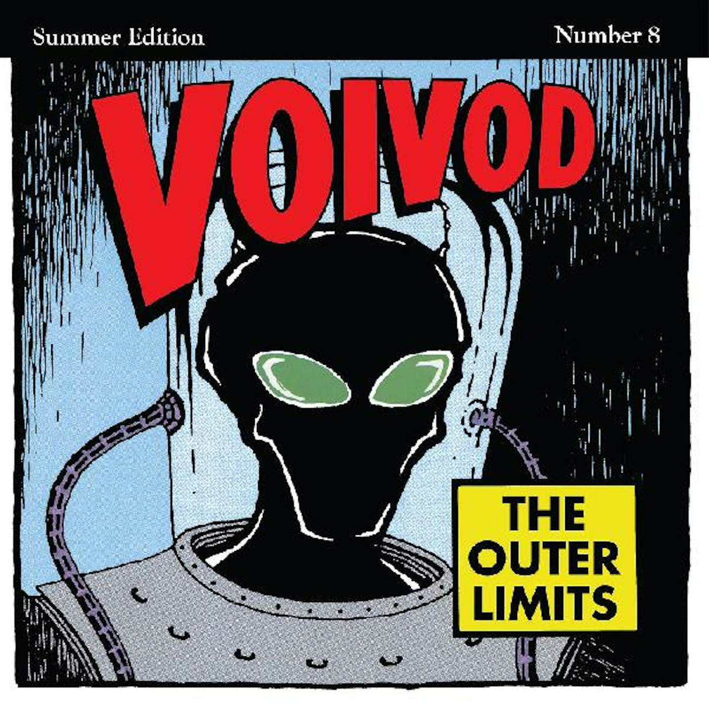 Voivod OUTER LIMITS (ROCKET FIRE RED WITH BLACK SMOKE VINYL) Vinyl Record