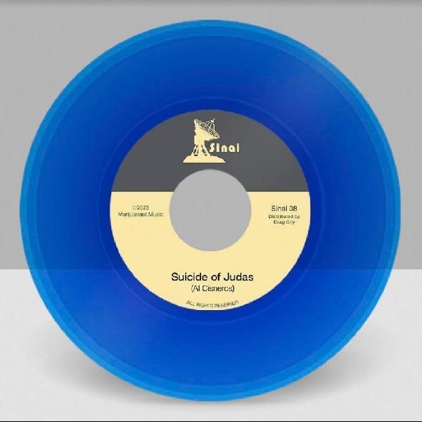 Al Cisneros Suicide Of Judas / Akeldama (Blue Vinyl) Vinyl Record