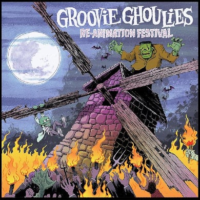 Groovie Ghoulies Re Animation Festival (White Marble Viny Vinyl Record