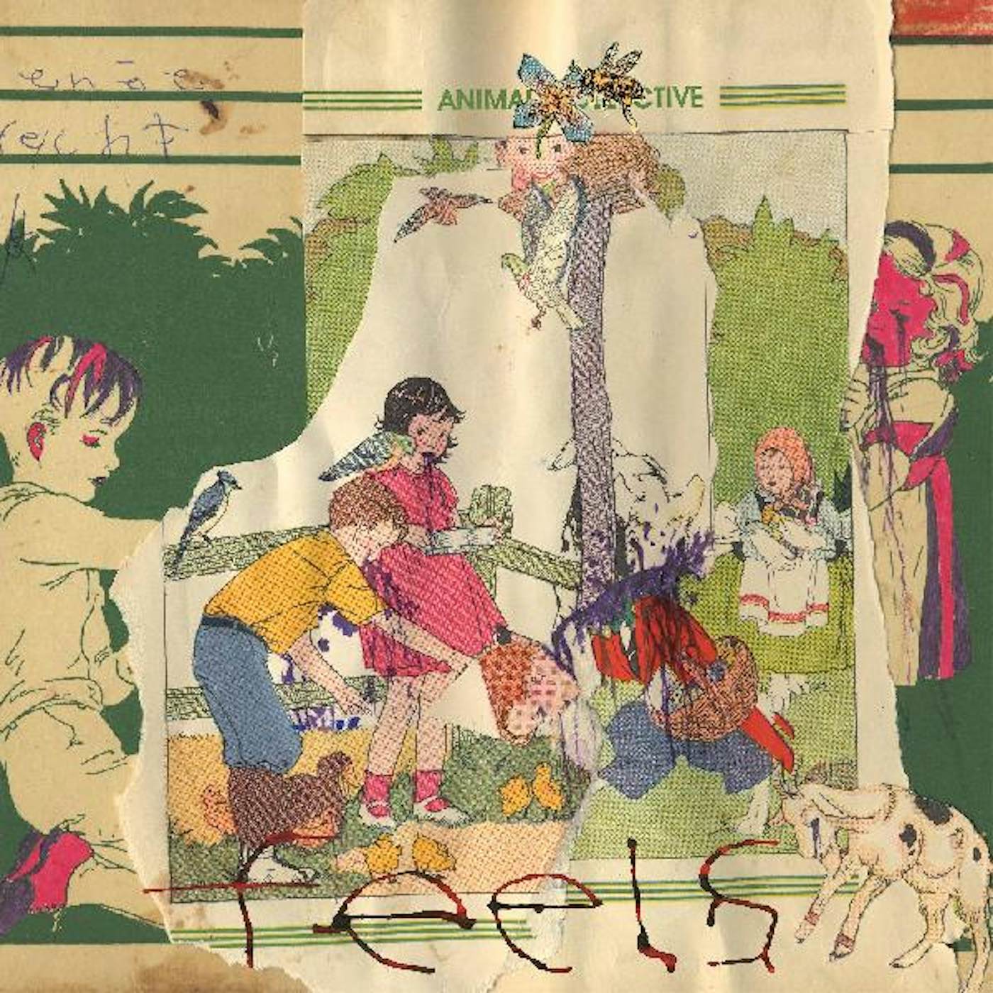Animal Collective FEELS (2LP/DL CARD) Vinyl Record