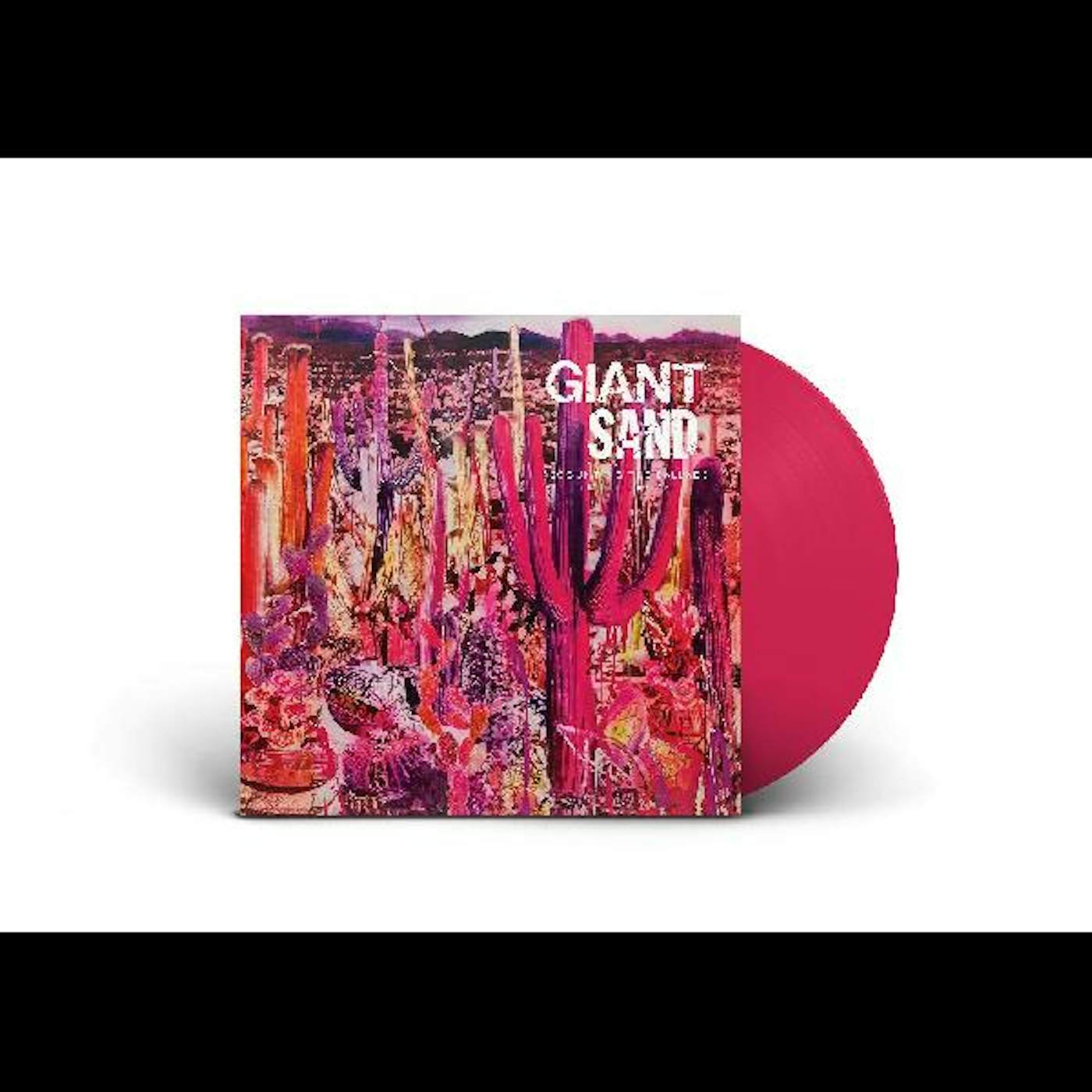 Giant Sand RECOUNTING THE BALLADS OF THIN LINE MEN (PINK VINYL/DL CARD) Vinyl Record