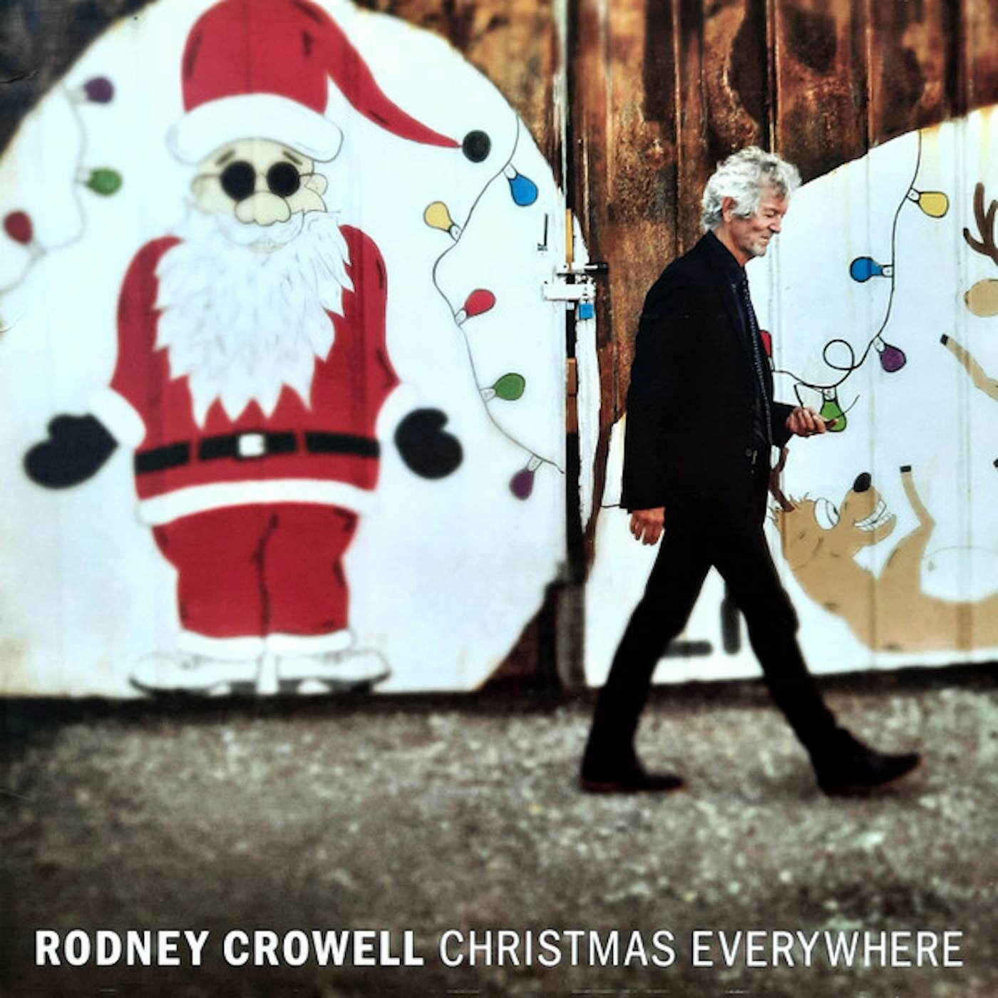 Rodney Crowell CHRISTMAS EVERYWHERE (CHRISTMAS TREE GREEN VINYL) Vinyl Record