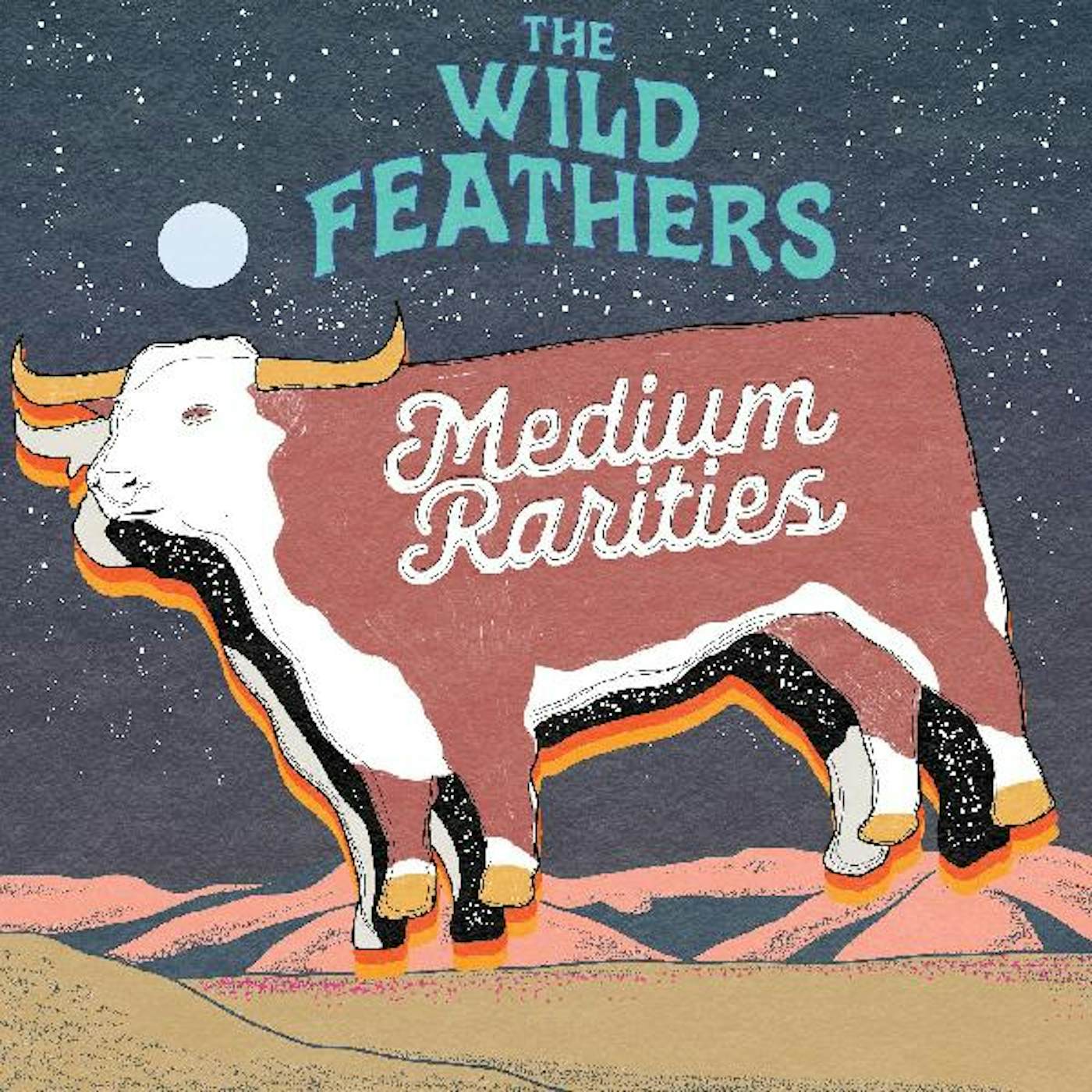The Wild Feathers MEDIUM RARITIES (DELUXE EDITION/MEDIUM RARE MEAT COLOR VINYL) Vinyl Record