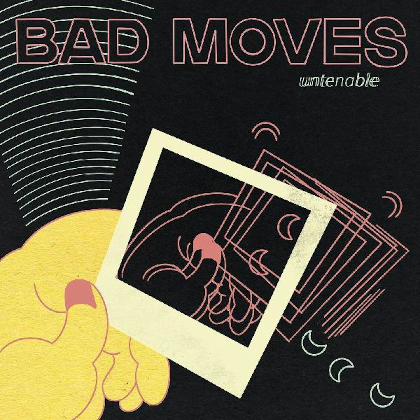 Bad Moves Untenable (Mint Green Swirl Vinyl) Vinyl Record
