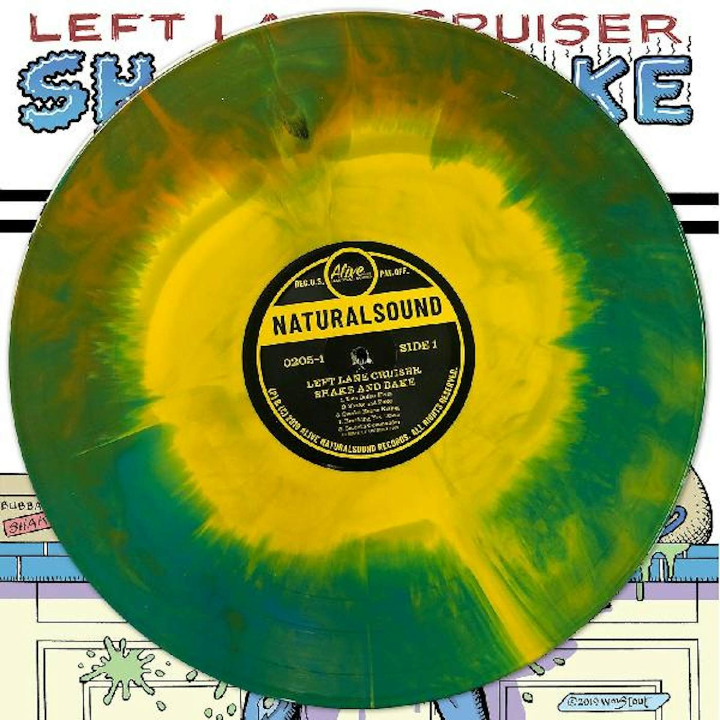 Left Lane Cruiser Shake And Bake (Color Vinyl) Vinyl Record