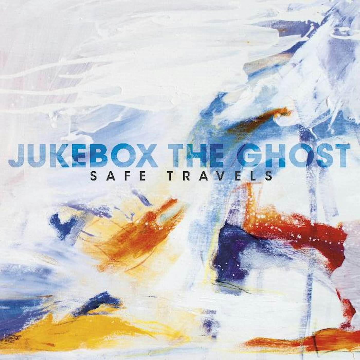 Jukebox The Ghost SAFE TRAVELS (10TH ANNIVERSARY EDITION) (WHITE,RED,ORANGE & BLUE SPLATTER VINYL) Vinyl Record