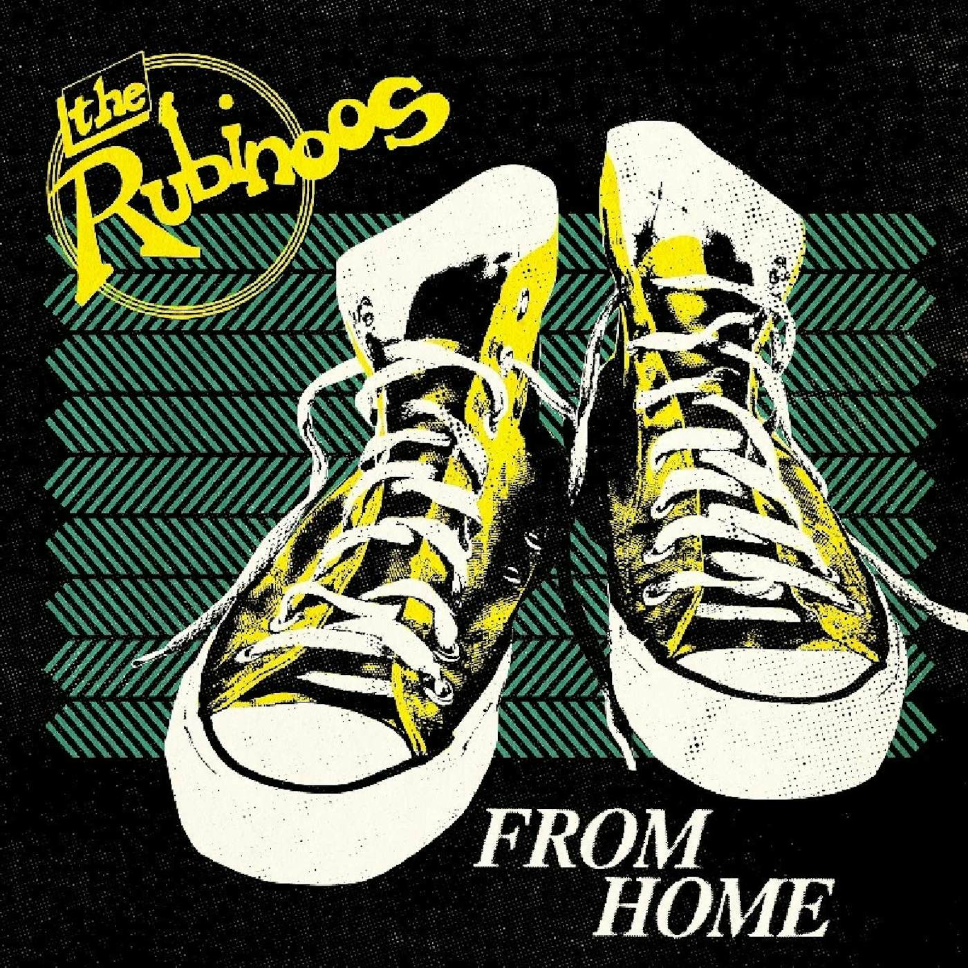 The Rubinoos FROM HOME (BLACK/YELLOW SPLATTER VINYL/DL CARD) Vinyl Record