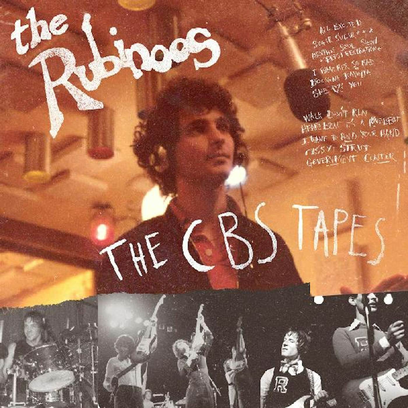The Rubinoos CBS TAPES (RED & BLACK SPLATTER VINYL/DL CARD) Vinyl Record
