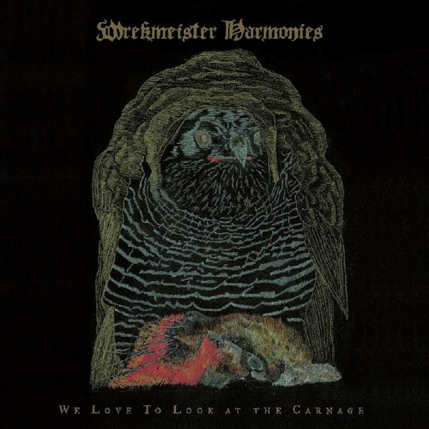 Wrekmeister Harmonies WE LOVE TO LOOK AT THE CARNAGE (COLOR VINYL) Vinyl Record
