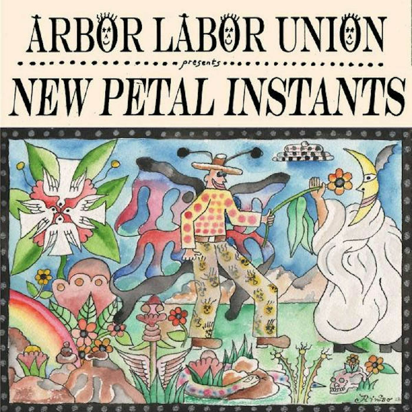 Arbor Labor Union NEW PETAL INSTANTS (GREEN VINYL) Vinyl Record