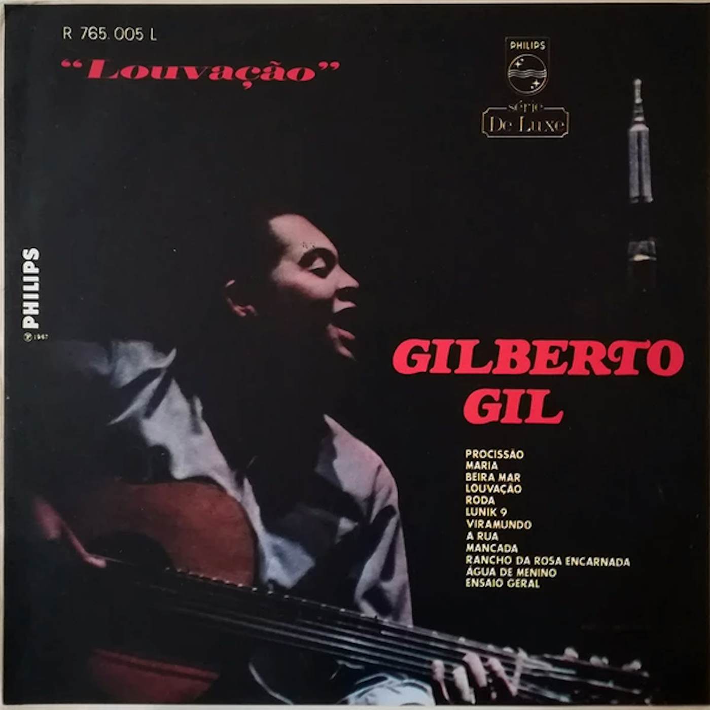 Gilberto Gil Louvacao Vinyl Record