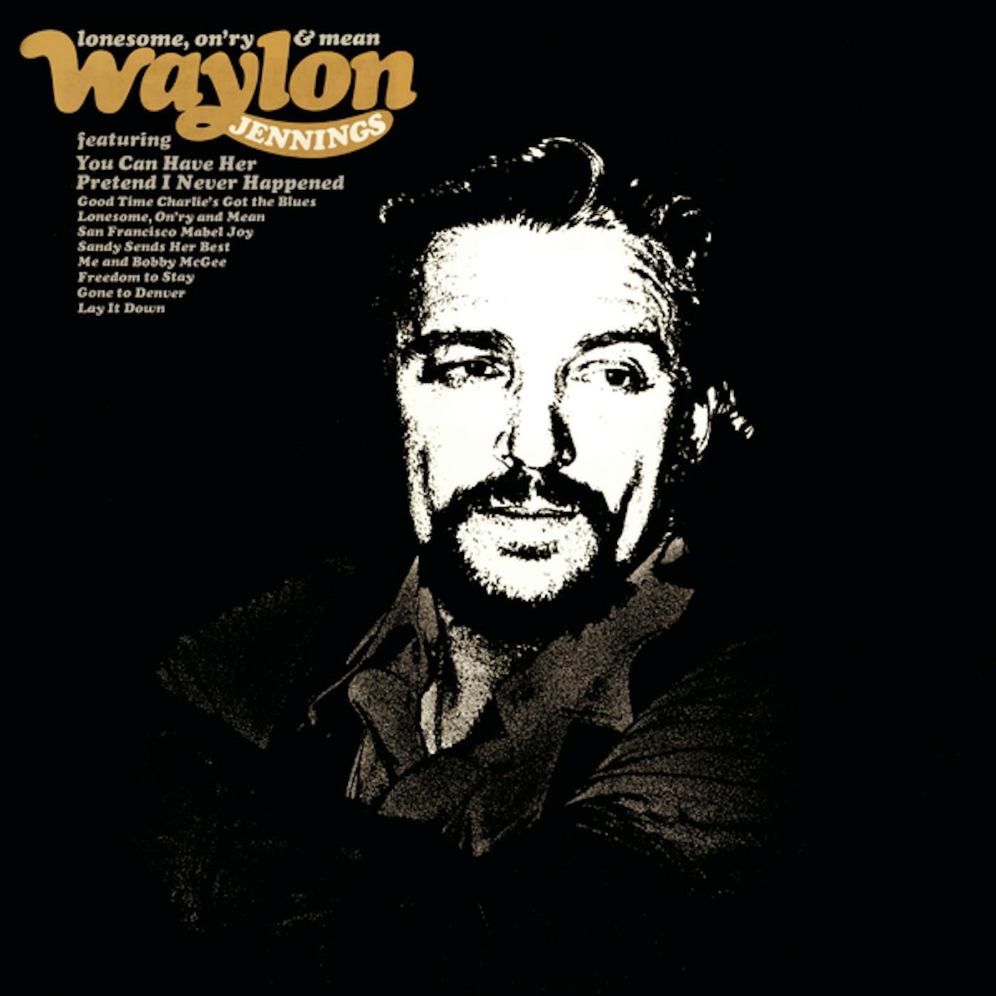 Waylon Jennings LONESOME ON'RY & MEAN CD