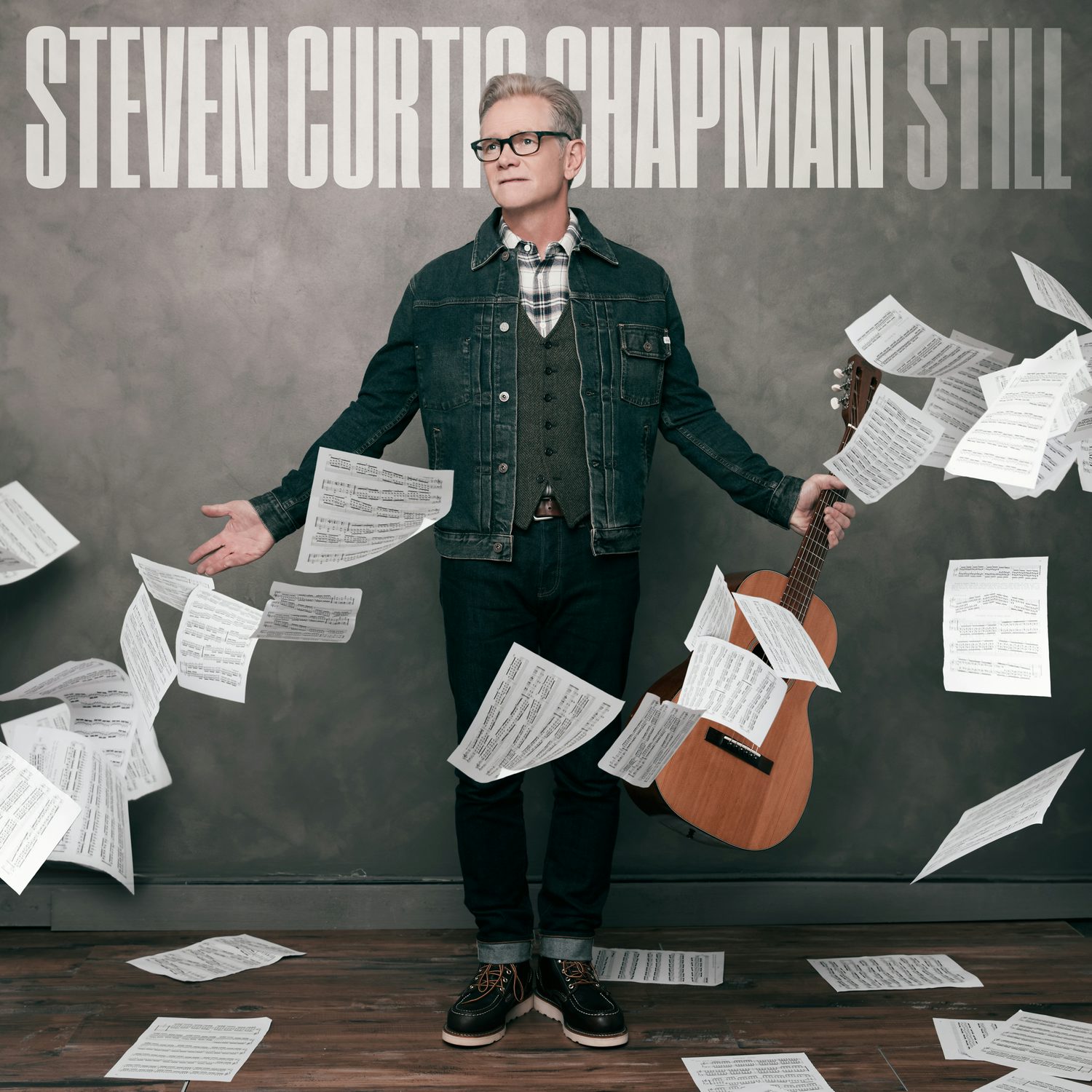 Album-related image representing Steven Curtis Chapman’s “Still” as a sheet music worship favorite