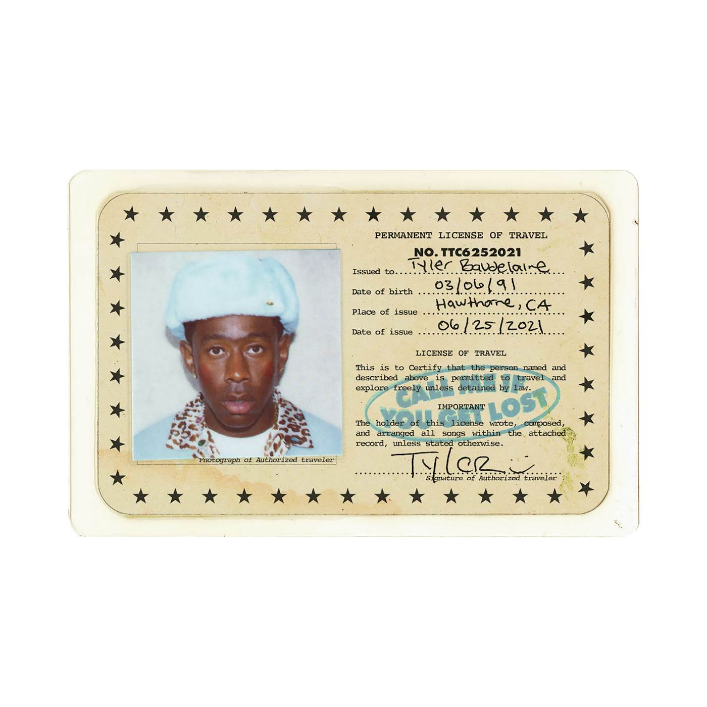 Tyler, The Creator Call Me If You Get Lost CD
