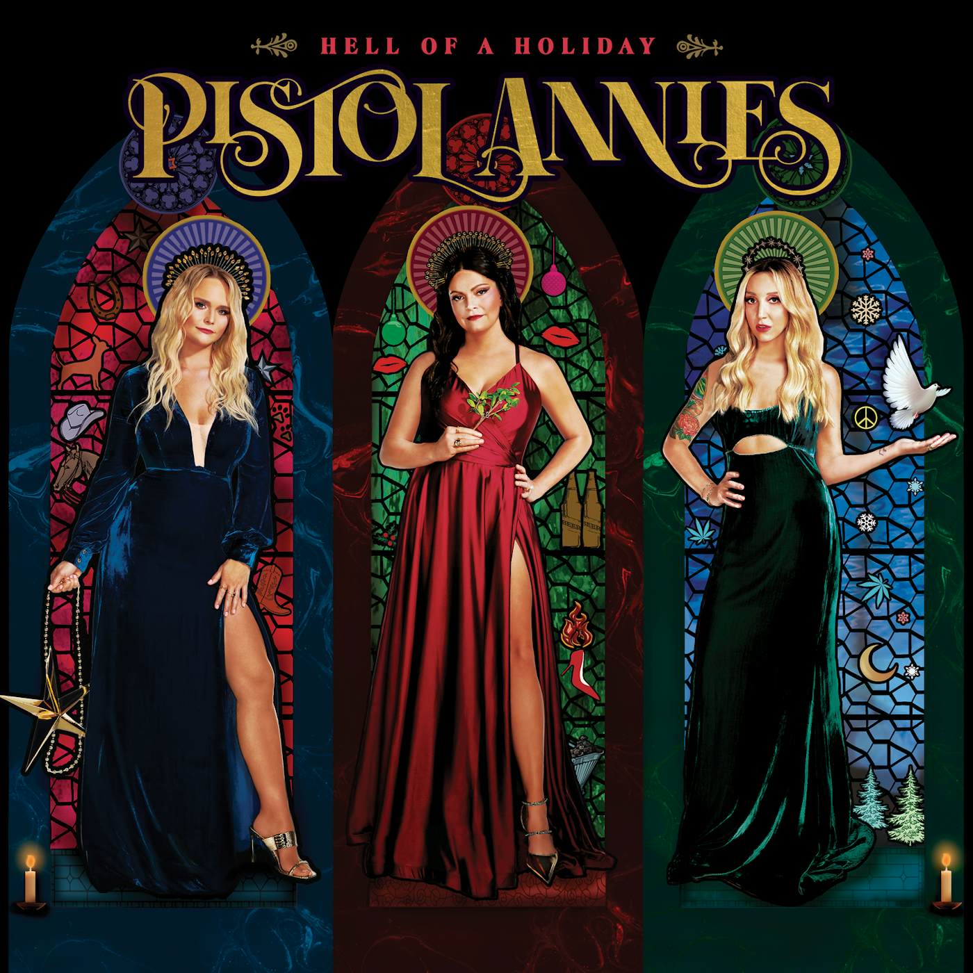 Pistol Annies HELL OF A HOLIDAY CD