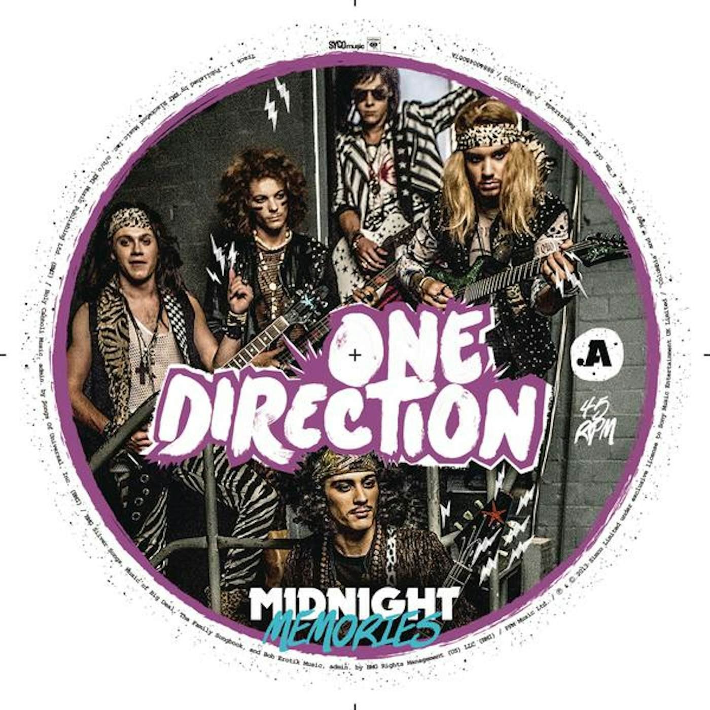 One Direction Midnight Memories Vinyl Record