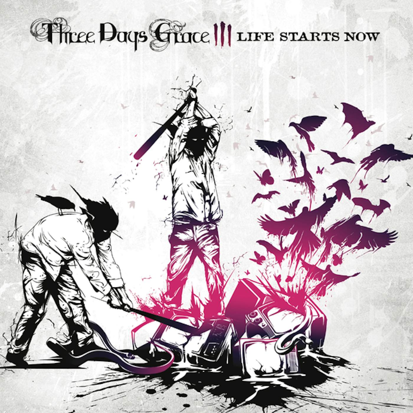 Three Days Grace LIFE STARTS NOW (150G) Vinyl Record