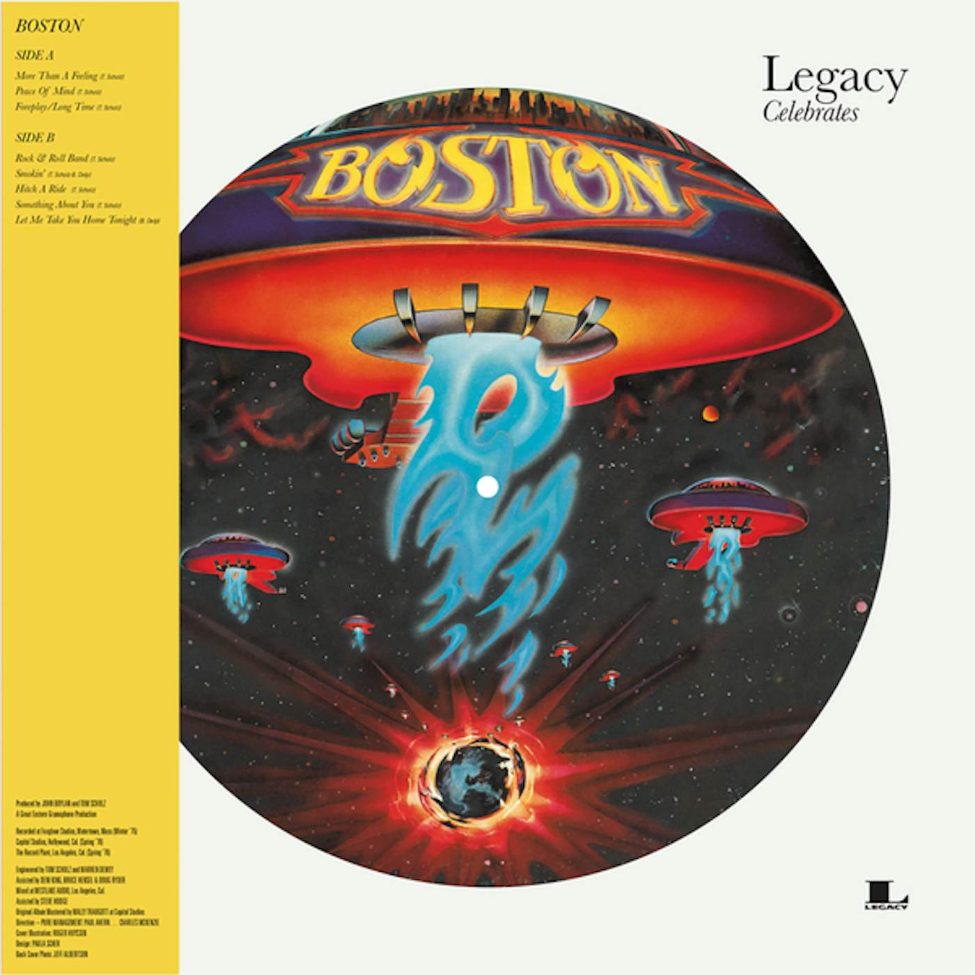 BOSTON (PICTURE DISC) (180G) Vinyl Record
