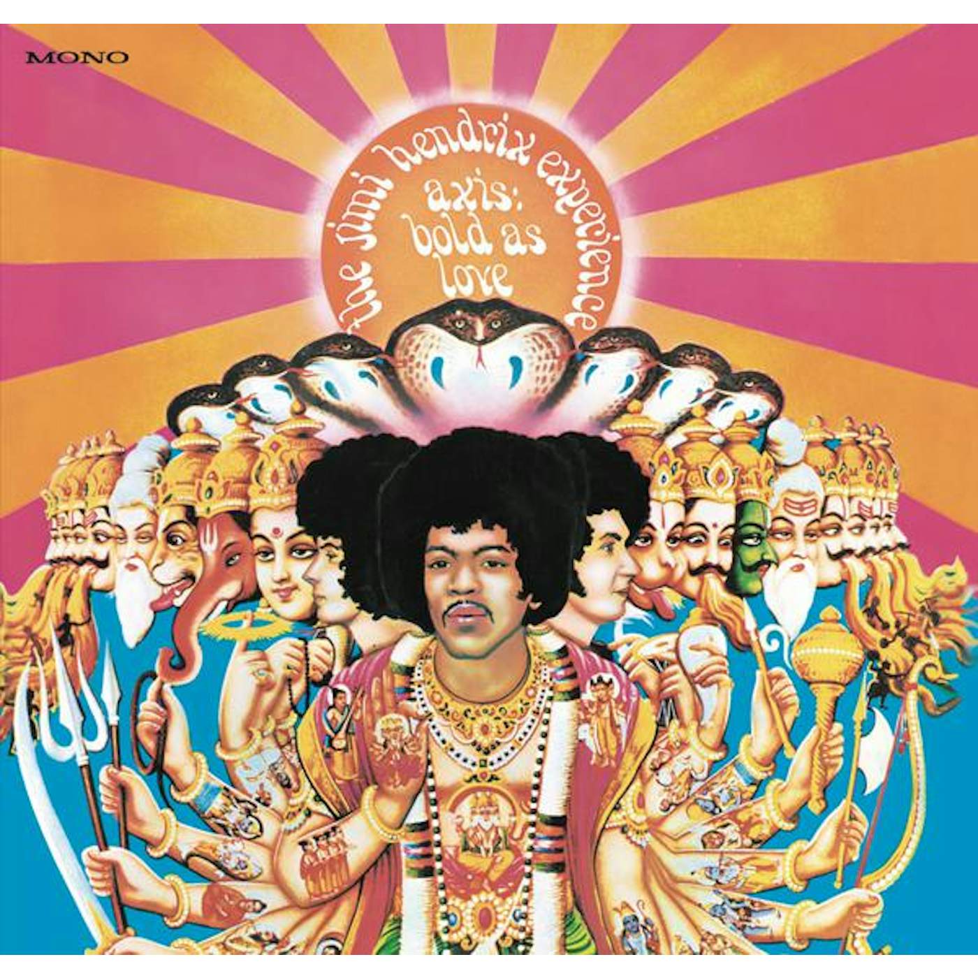 Jimi Hendrix AXIS: BOLD AS LOVE  (180G) Vinyl Record - Mono