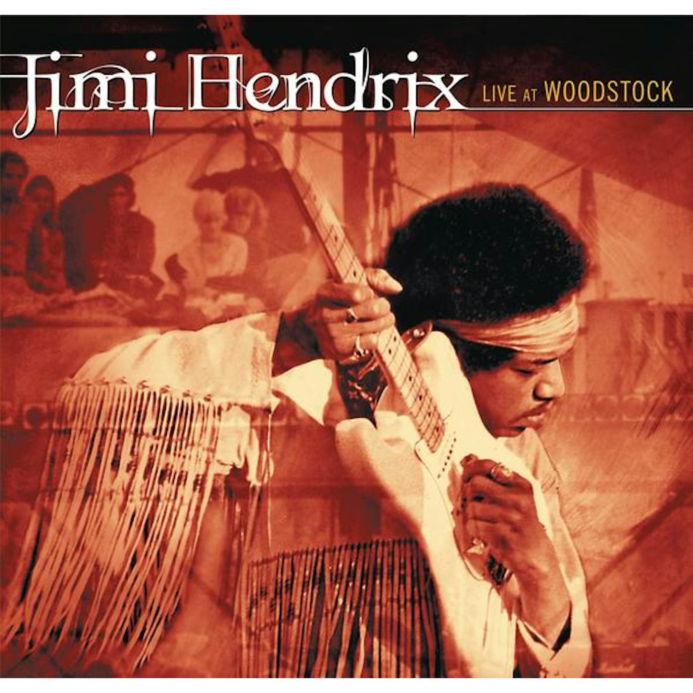 Jimi Hendrix Live at Woodstock Vinyl Record