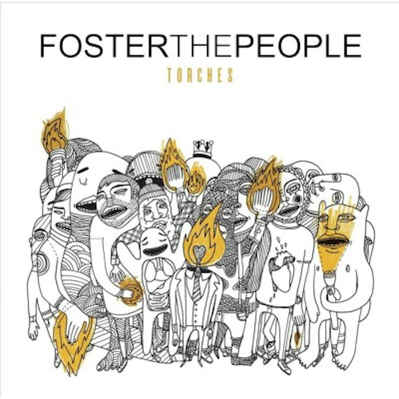 Foster The People TORCHES (DL CARD) Vinyl Record