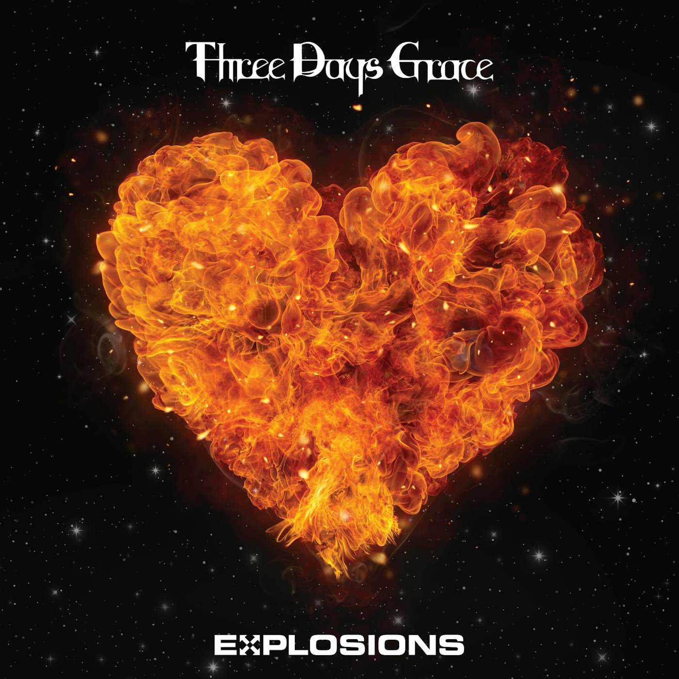 Three Days Grace EXPLOSIONS (140G) Vinyl Record