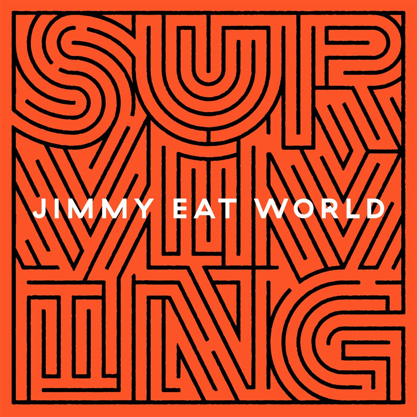 Jimmy Eat World SURVIVING (140G/GATEFOLD JACKET/DL INSERT) Vinyl Record